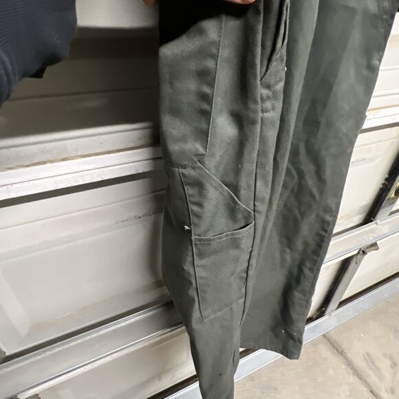 Dickies Olive Green Coveralls Long Sleeve Workwear Jumpsuit Overall - Picture 11 of 16